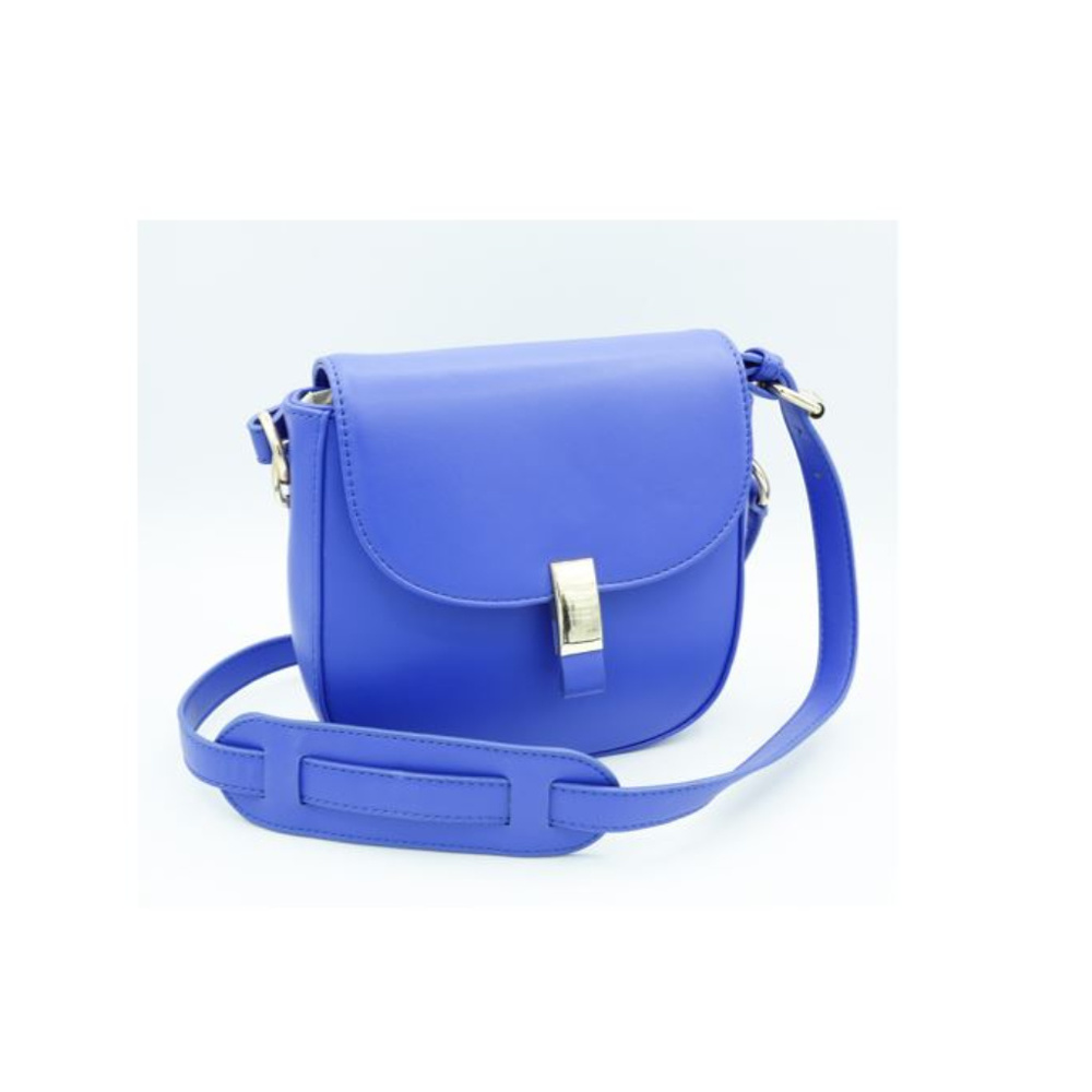 NWOT Eva Mendes @ NY & Co. Circular Crossbody-Blue